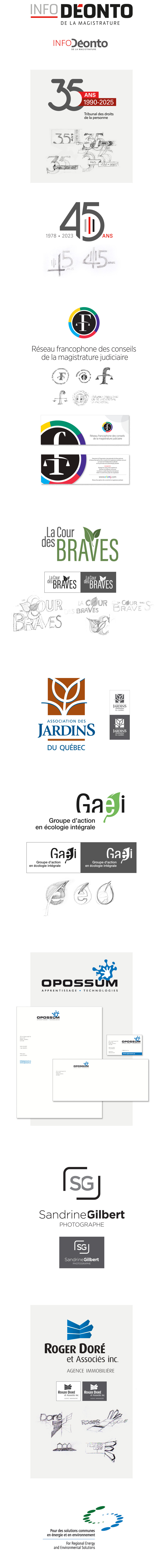 Logo jardins du Québec